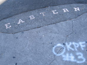 Eastern Avenue on present day SW 10th in PDX