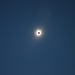 Totality at High Rock in Mt. Hood National Forest, OR. Credit: Erick Staley