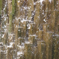 A fountain at PCC Rock Creek